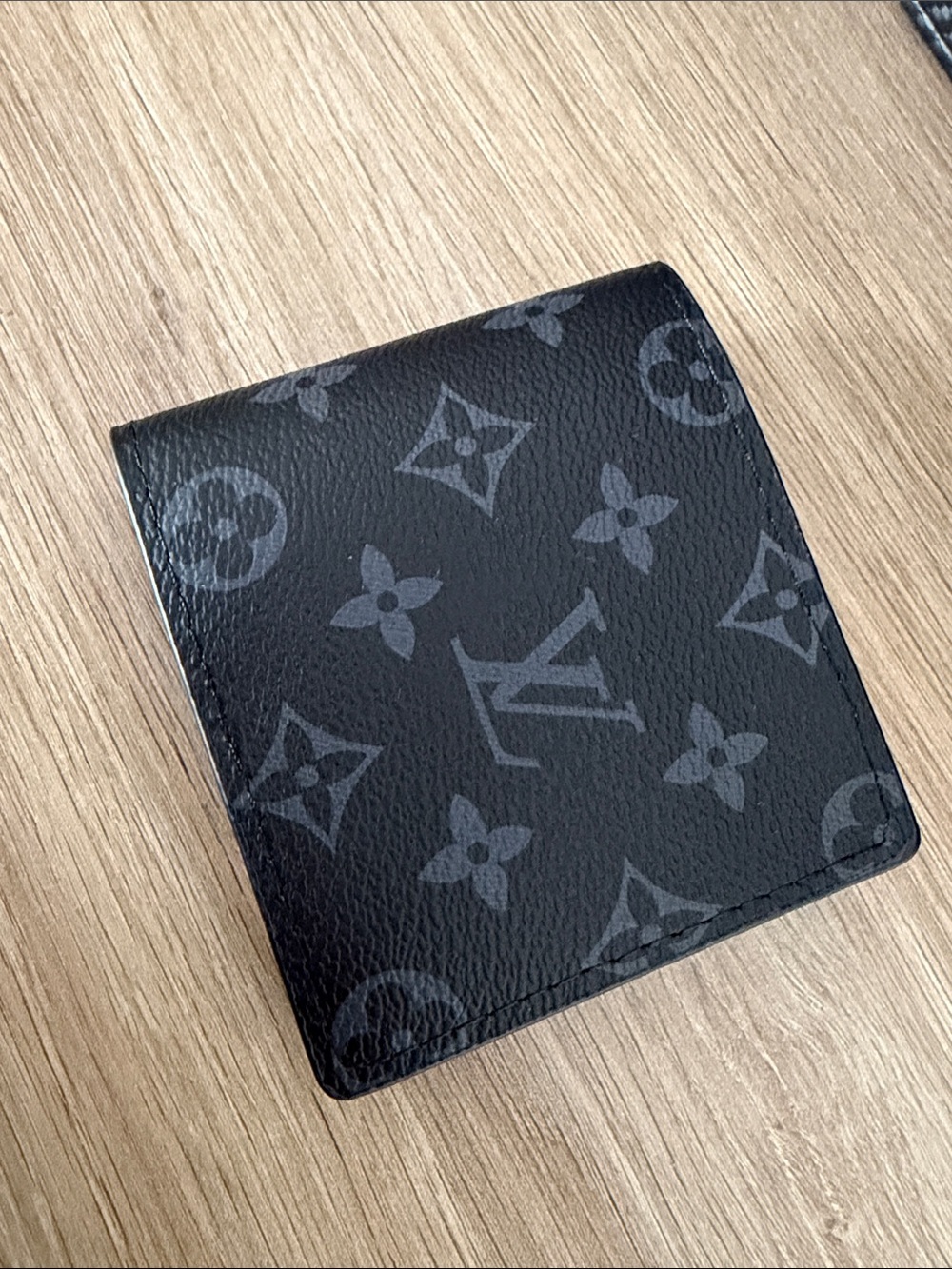 Louis Vuitton Black Monogram Money Clip